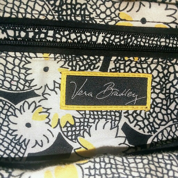 Black Vera Bradley Purse - Picture 2 of 6